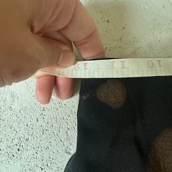 Aritzia Sunday‎ Best Tatiana Skirt High-Waisted Acid Wash Mini Skirt Size 00 - Picture 6 of 7